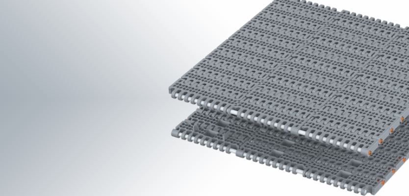 Cadena Rexnord Serie 1104 FlushTop MatTop